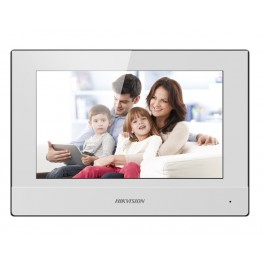 Hikvision DS-KH6320-WTE1-W video intercom indoor station with 7" touch screen Hikvision DS-KH6320-WTE1-W video intercom indoor station with 7" touch screen
